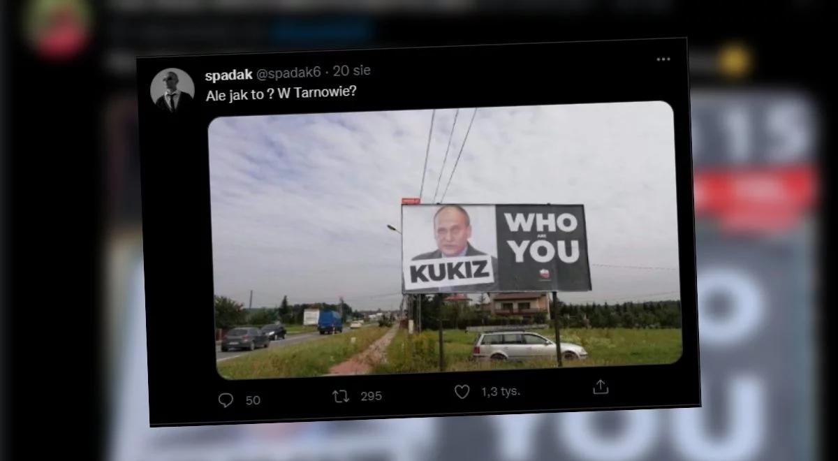 "To publiczny lincz na pośle". Billboardy z wizerunkiem Pawła Kukiza i hejterskim przekazem w Tarnowie