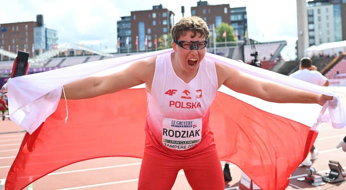 Rzuca dyskiem, zdobył medal w pchnięciu kulą. Sukces Polaka na ME