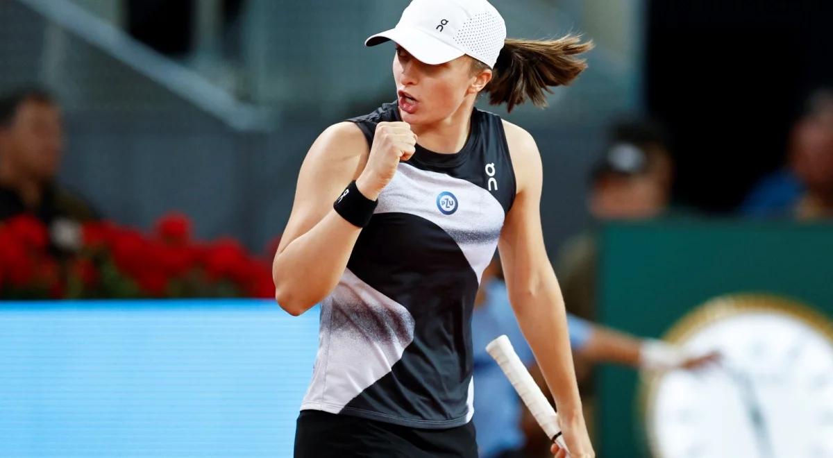 WTA Madryt: Iga Świątek awansowała do 1/4 finału. Polka poznała kolejną rywalkę