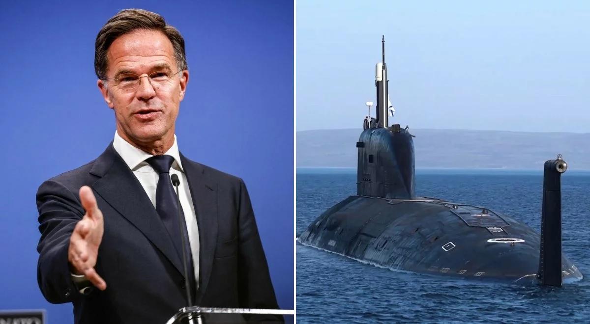 Awaria okrętu podwodnego "Noworosyjsk". Rutte: "kuśtykał" do domu
