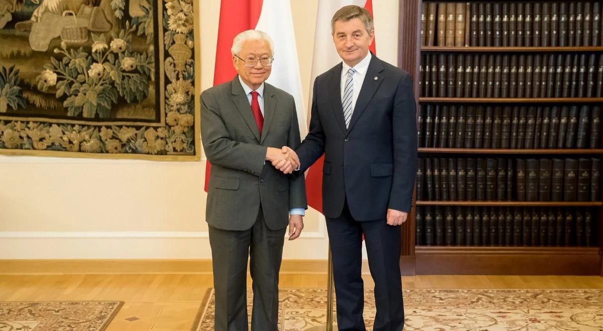 Marek Kuchciński: to jest owoc dobrej współpracy między Polską a Singapurem