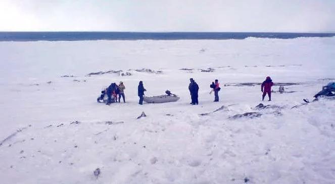 675 wędkarzy uratowanych z kry na Morzu Ochockim