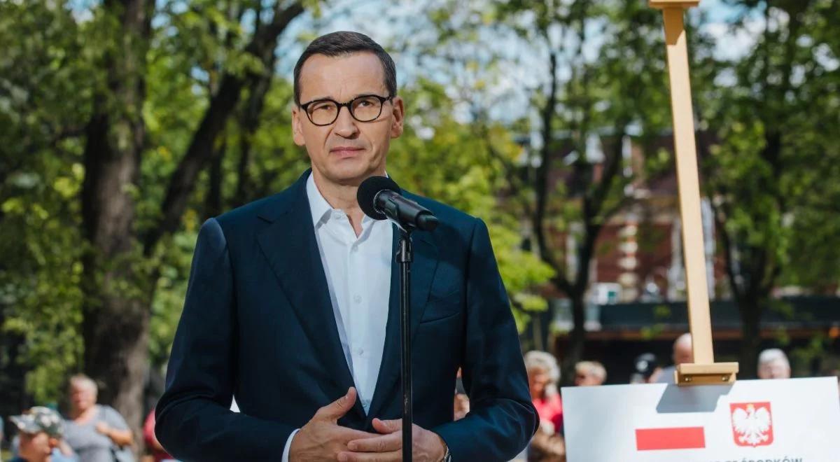 Premier Morawiecki o emeryturach: Przywróciliśmy seniorom godność