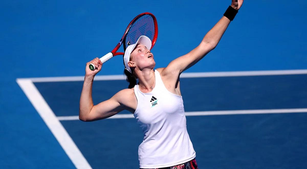 Australian Open: Rybakina z uznaniem o Idze Świątek przed meczem 4. rundy. "Jest bardzo silna"