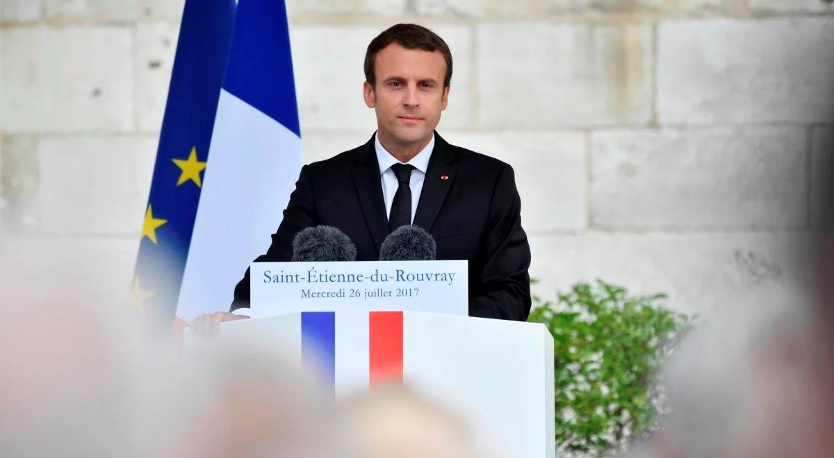 Prezydent Francji Macron: utworzymy w Libii hotspoty dla migrantów
