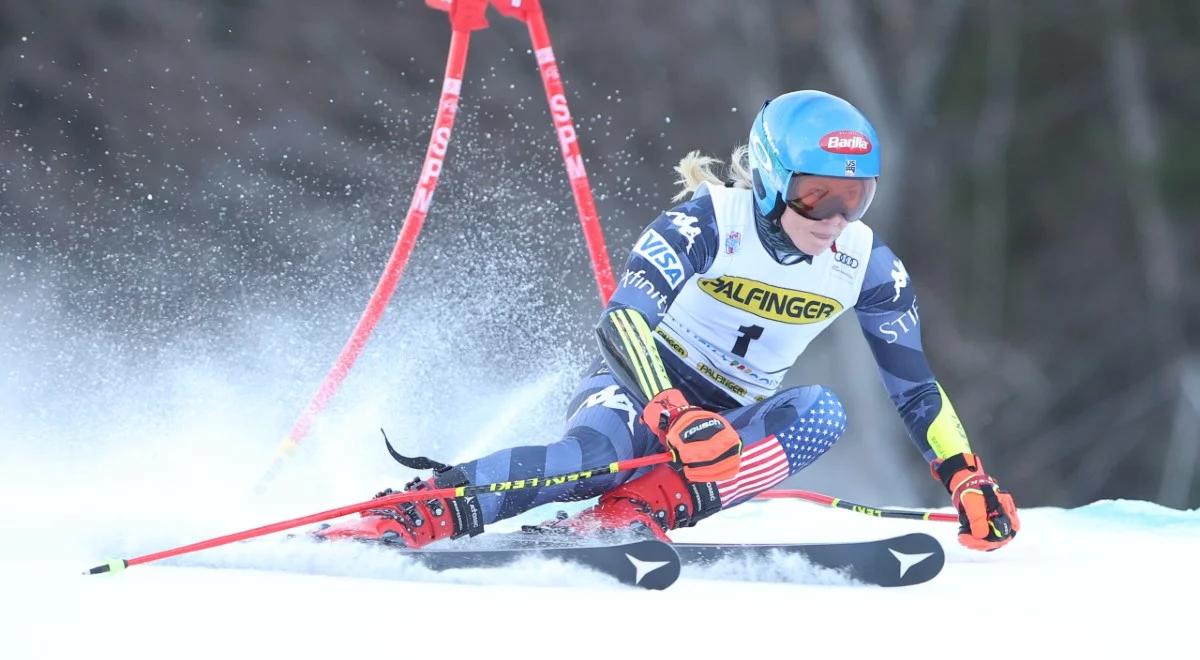 PŚ w narciarstwie alpejskim: Shiffrin z 82. zwycięstwem w karierze. Wyrównała rekord Vonn