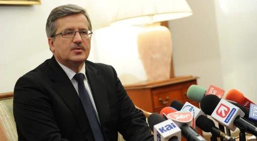 Komorowski: spróbować pojednać się z Rosją