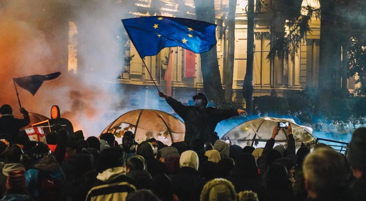 Gruzja w szoku po wyborach. Wyborcy nie chcą przerwania negocjacji z UE