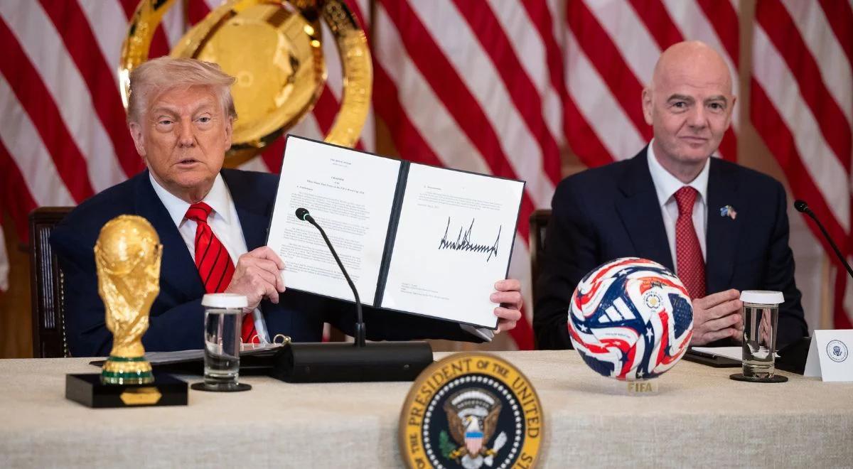Rosja zagra na mundialu w USA? Donald Trump zaskoczony wykluczeniem