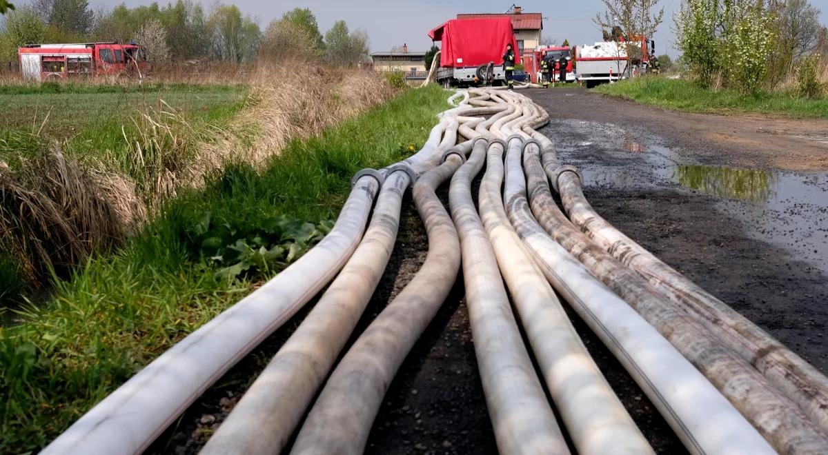 PSP: w ciągu dwóch dni strażacy podjęli prawie 1900 interwencji związanych z pogodą