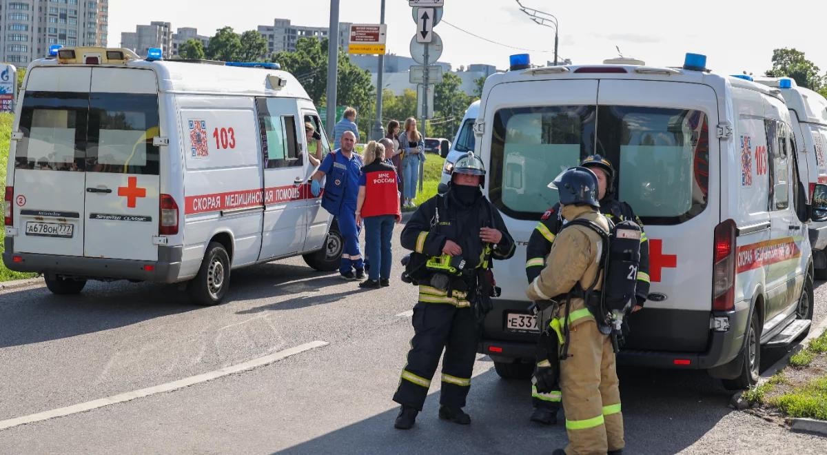 W moskiewskim centrum handlowym pękła rurą z gorącą wodą. Są ofiary śmiertelne