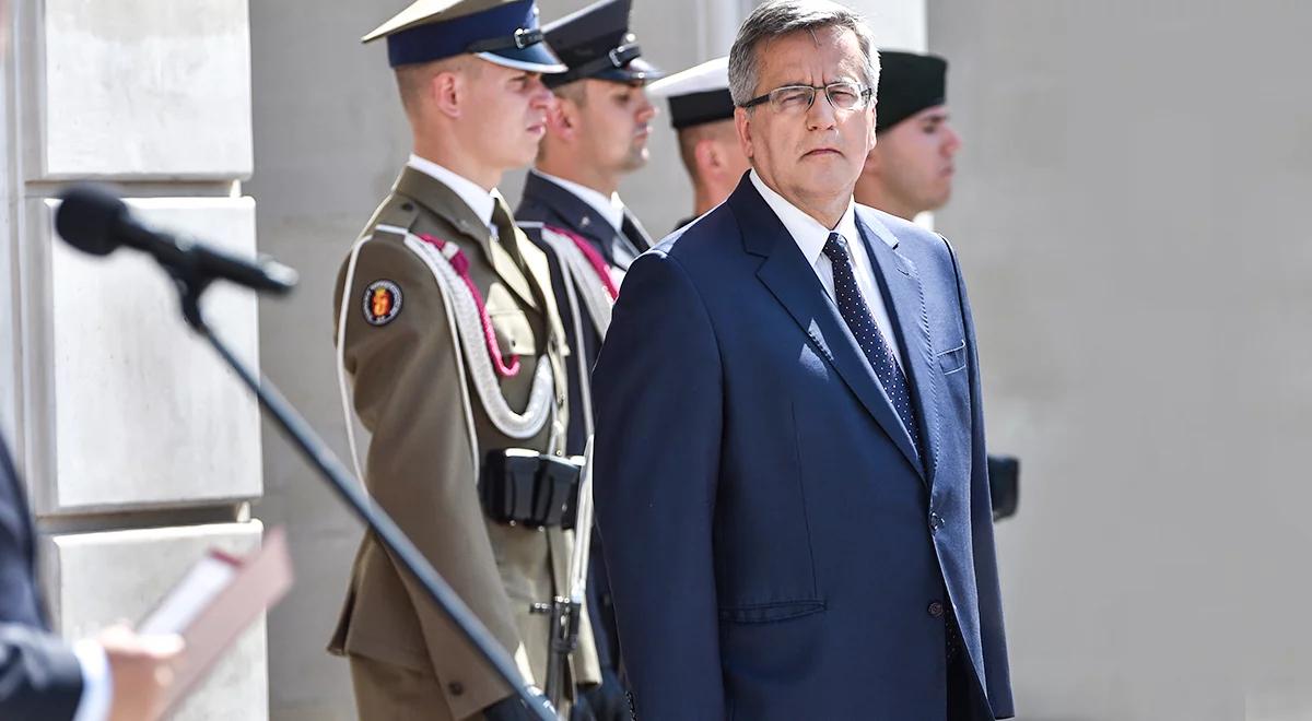 Bronisław Komorowski pożegnał wojsko: bez silnej armii nie ma niepodległości
