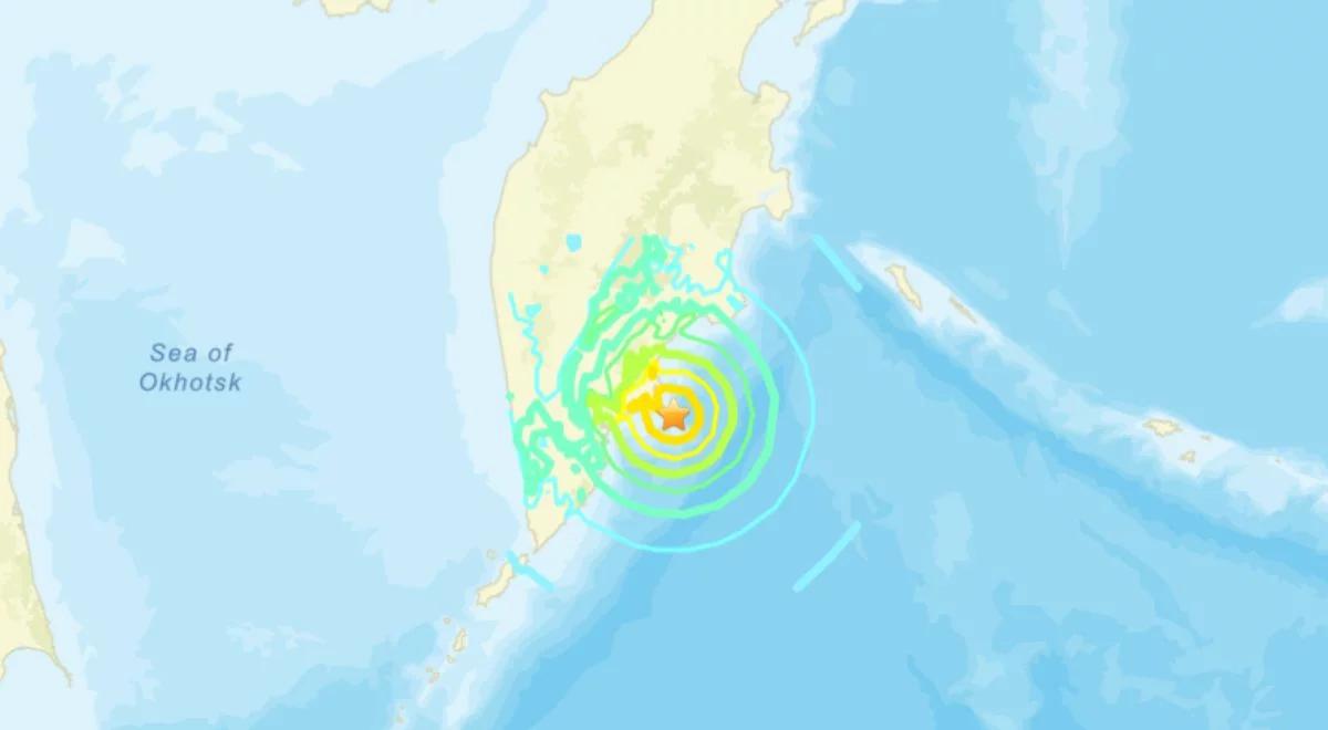 Trzęsienie ziemi na Kamczatce. Możliwe tsunami