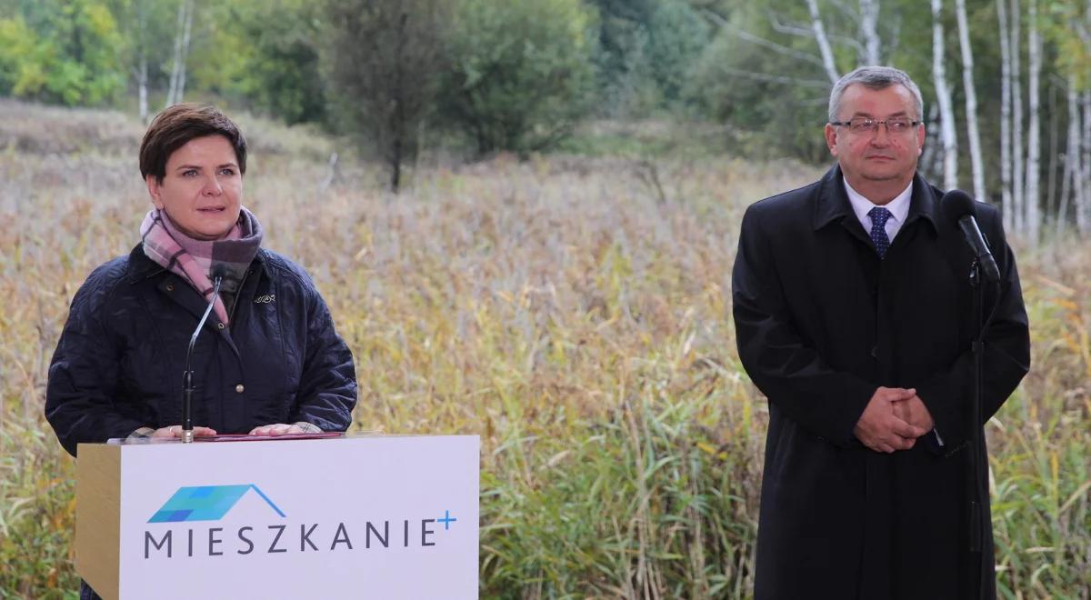 Rusza Mieszkanie Plus: Premier Beata Szydło - chcemy szybko budować mieszkania dla polskich rodzin