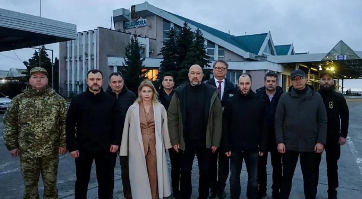 Protesty na polsko-ukraińskiej granicy. Członkowie rządu w Kijowie przyjechali na miejsce