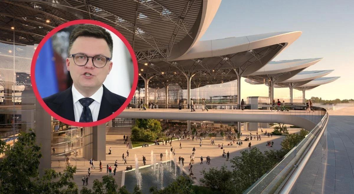 Hołownia: sens CPK jest przedmiotem audytu, zostanie podjęta pragmatyczna decyzja
