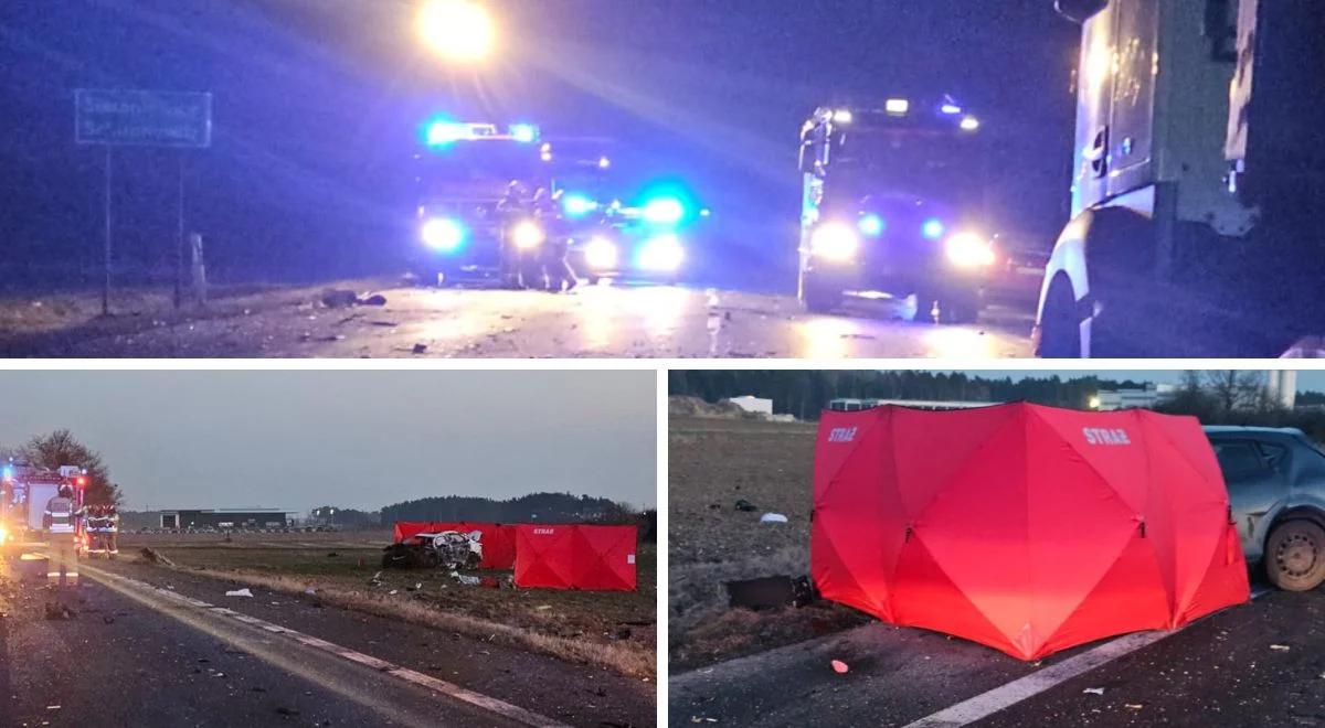 Zginęły trzy osoby, w tym dziecko. Zatrzymali kierowcę, który miał rozpocząć ciąg tragicznych zdarzeń