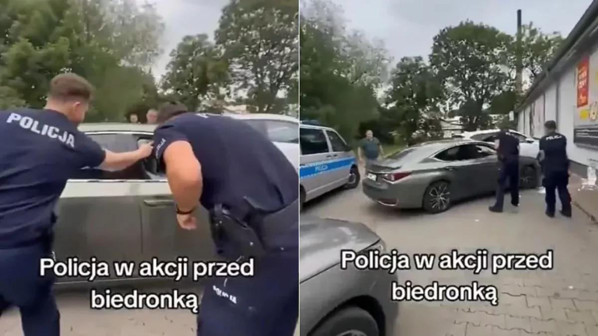 Strzelanina pod Biedronką. Pokazaliśmy ekspertowi nagranie, surowa ocena