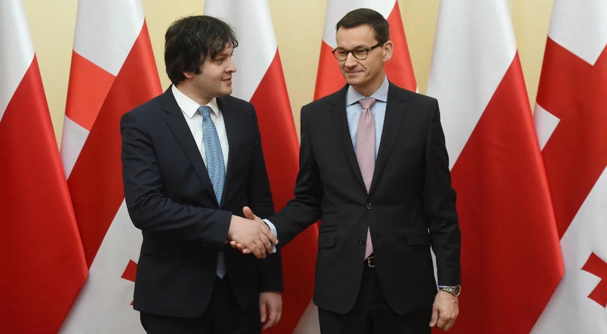 Szef gruzińskiego parlamentu w Polsce. "Współpraca z Polską to priorytet"