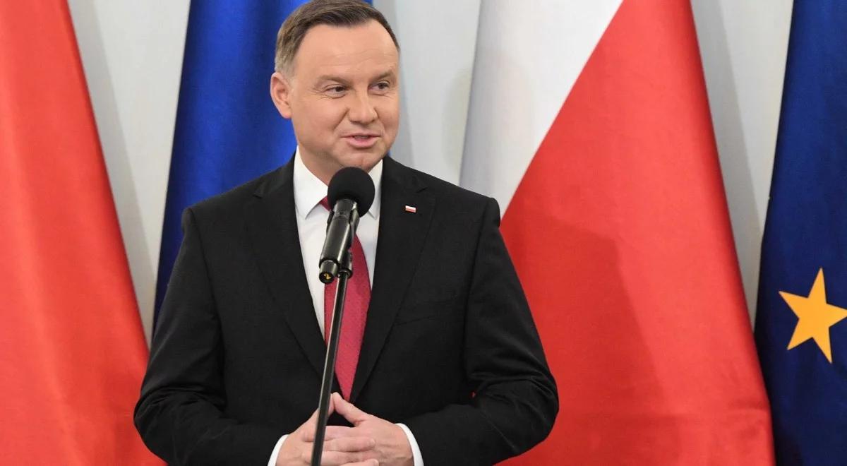 Prezydent dziękuje za poparcie. "Najbardziej tym, którzy zaangażowali się w akcję zbierania podpisów"