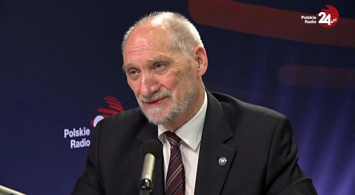 "Przygotowanie do działań, które mają zagrozić Polsce". Macierewicz ostrzega przed wypowiedziami Putina