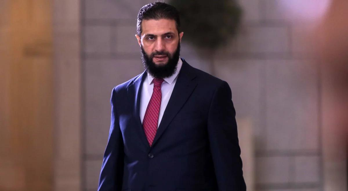 Syria pod rządami Ahmada asz-Szara. Ekspertka: zdobywa uznanie