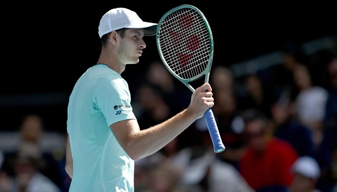 Australian Open: rodzice nawet w "Piotrusia" mu nie dawali wygrać. Hurkacz w Melbourne pokazuje siłę