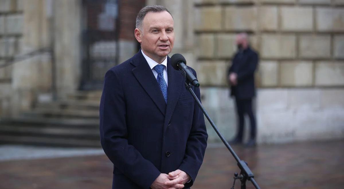 Prezydent Duda na Wawelu: wszyscy, którzy zginęli pod Smoleńskiem, byli bardzo zasłużeni dla Polski