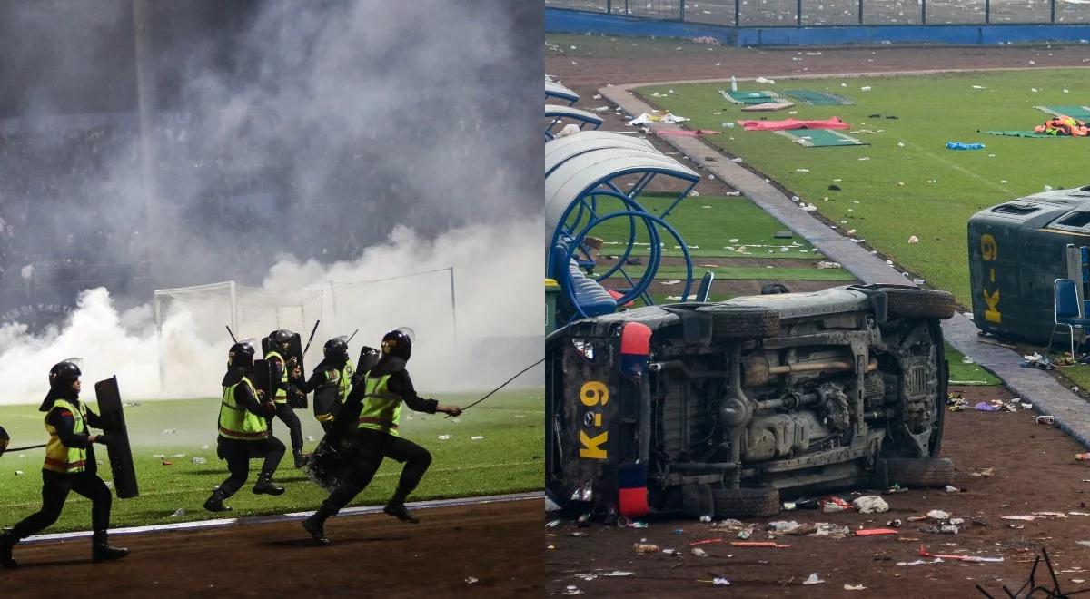 Dramat w Indonezji. Największe tragedie na stadionach piłkarskich