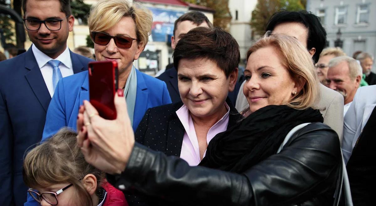 B. Szydło na czele rankingu popularności. Wyprzedza posłanki KO