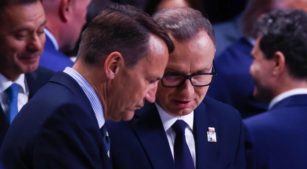 Duda chce rozmowy z Sikorskim. "W dziwny sposób zmienił zdanie"