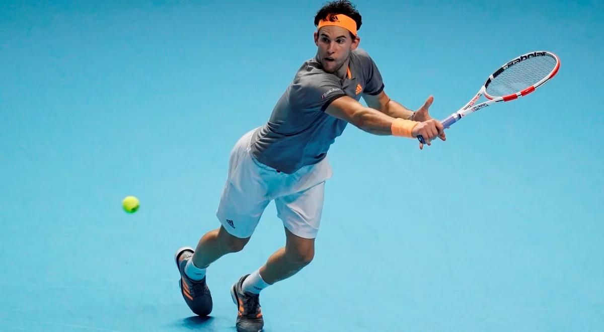 ATP Finals: Dominic Thiem zagra  w finale. Pokonał obrońcę tytułu