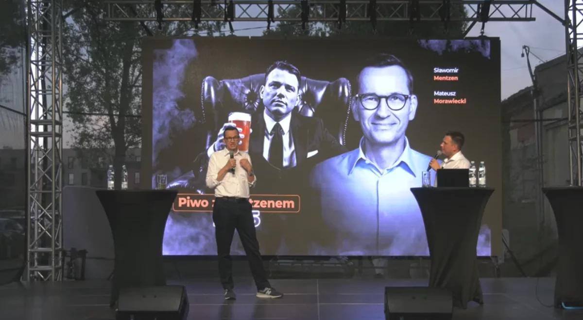 Mentzen uderza w Morawieckiego. "Pan cały czas manipuluje"