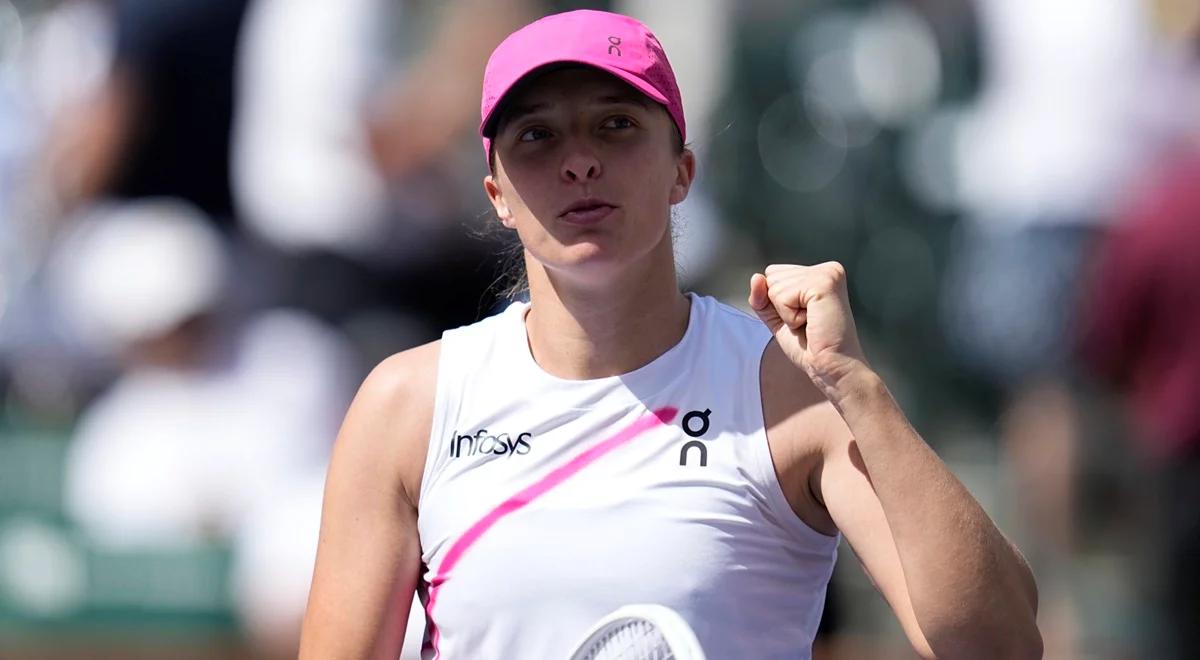 Indian Wells. Świątek - Noskova. Chwila słabości, a później popis Polki