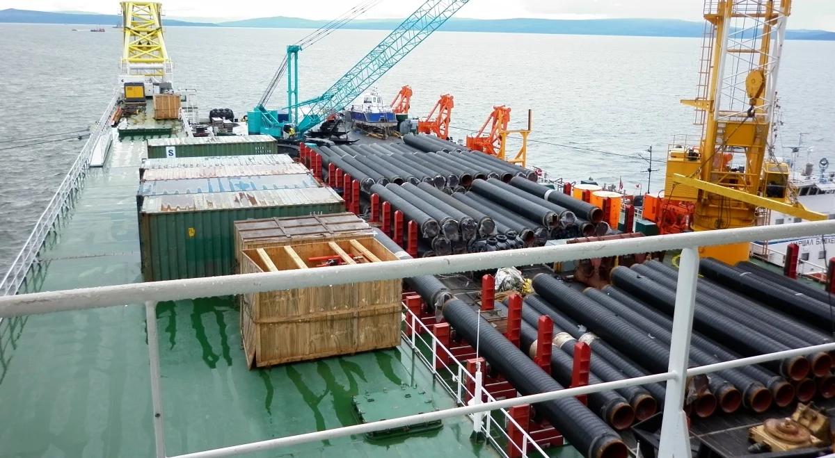 Nord Stream 2: rozpoczął się transport rur do budowy gazociągu