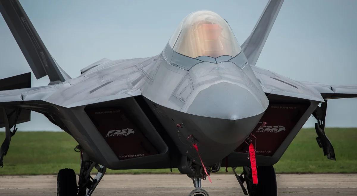 Myśliwce F-22 w Rumunii. "Pokaz siły po agresji Rosji"