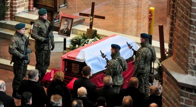 Uroczystości pogrzebowe Mariana Jurczyka w Szczecinie. "Wszystko robił z myślą o ludziach"