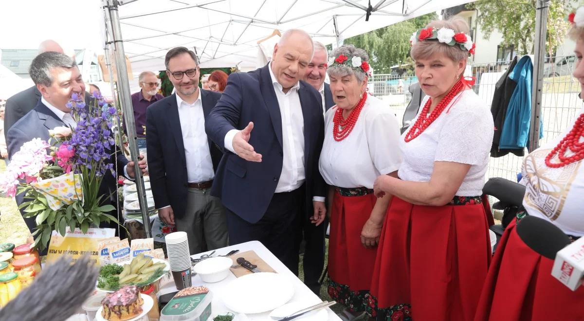 Minister Sasin na Podlasiu: nie przestajemy budować Polski lokalnej