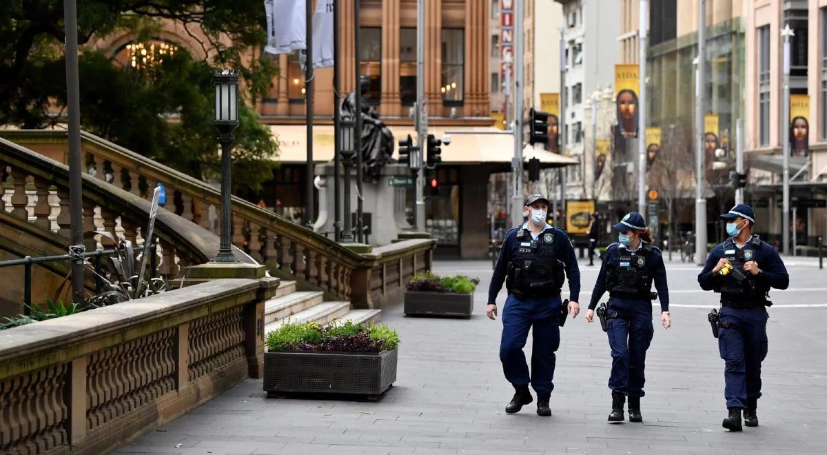 Wariant Delta koronawirusa rozprzestrzenia się w Australii. Połowa ludności objęta lockdownem
