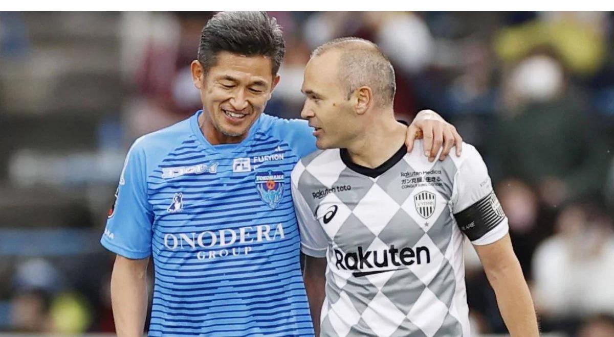 Ronaldo i Lewandowski to przy nim młodzieńcy. 58-letni Miura wrócił po kontuzji 
