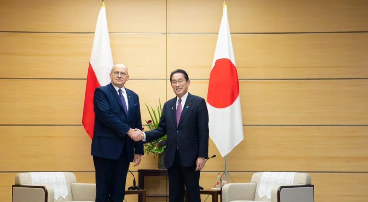 Szef MSZ z wizytą w Japonii. Spotkał się z premierem Kishidą