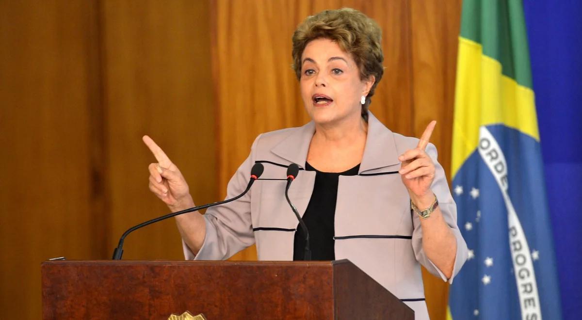 Czarne chmury nad głową prezydent Brazylii. Czy Dilma Rousseff straci urząd?