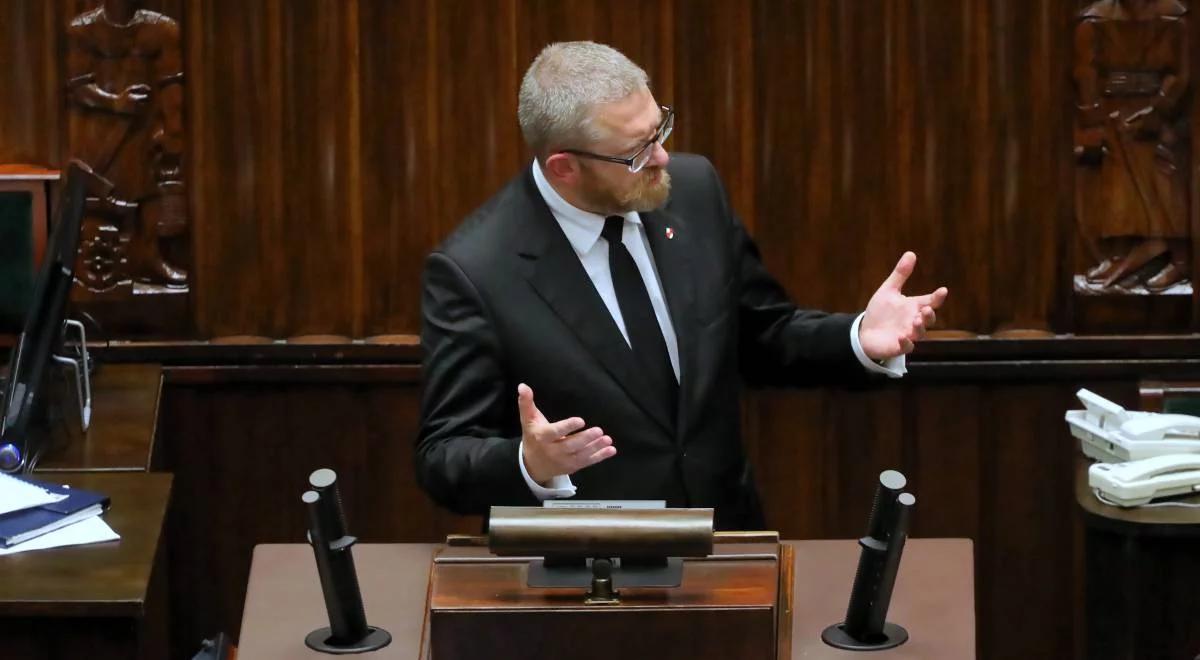 Jakub Maciejewski o wypowiedzi posła Brauna: spektakl dla ludzi prymitywnych