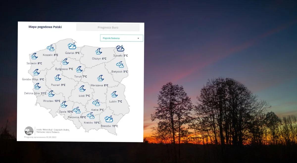 Pogoda: czeka nas zimna noc. Temperatura może spaść nawet poniżej zera