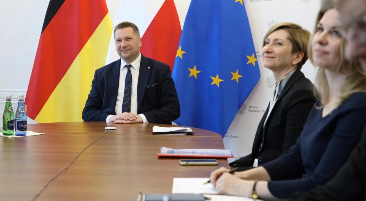 Przemysław Czarnek rozmawiał z minister edukacji Niemiec. Poruszono kwestie wsparcia dla Ukrainy