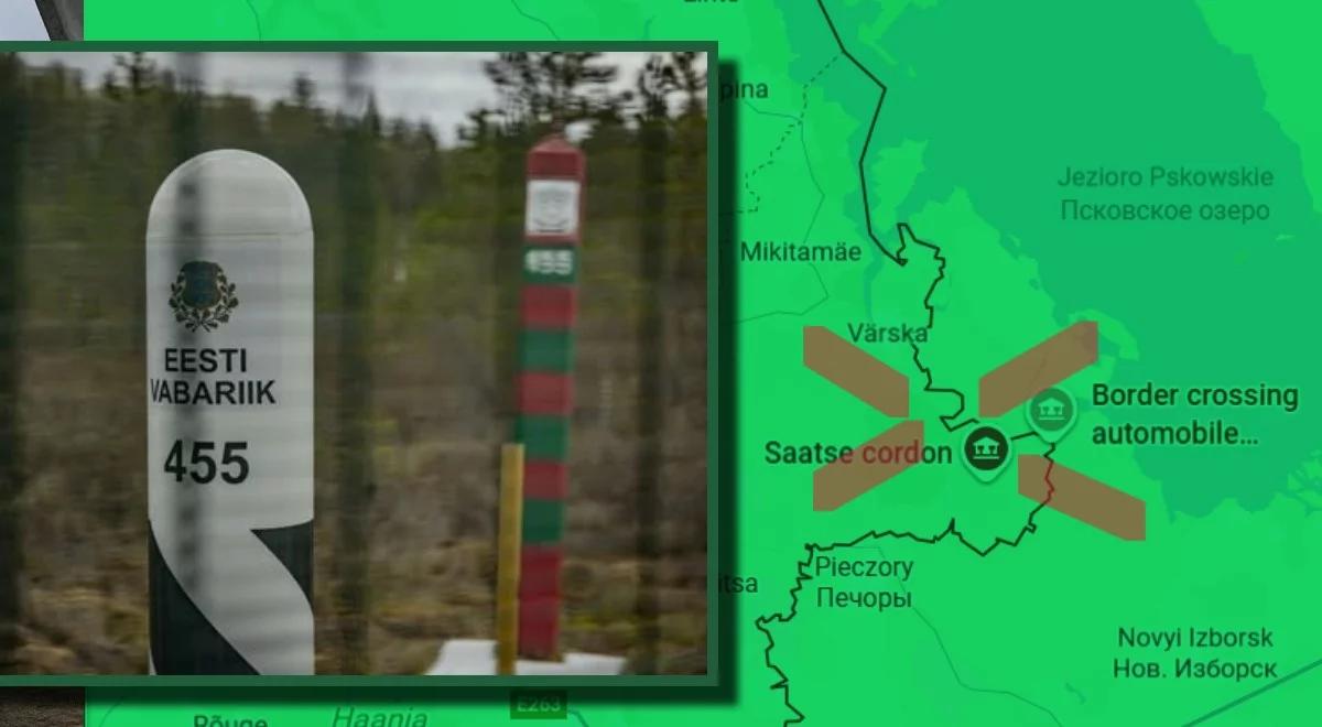 Podejrzana aktywność Rosji. Estonia zamknęła drogę przy granicy