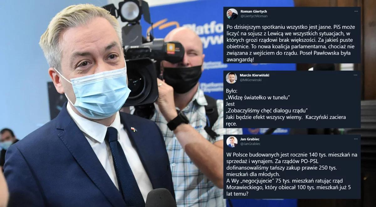 "Wyborcy! Zapamiętajcie ten dzień". Politycy KO czują się zdradzeni przez Lewicę