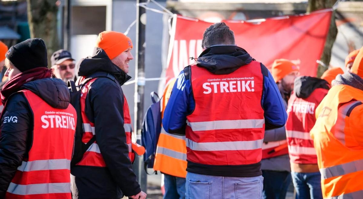 W Niemczech odbędzie się 20-godzinny strajk na kolei. "To uderzy w miliony podróżnych"