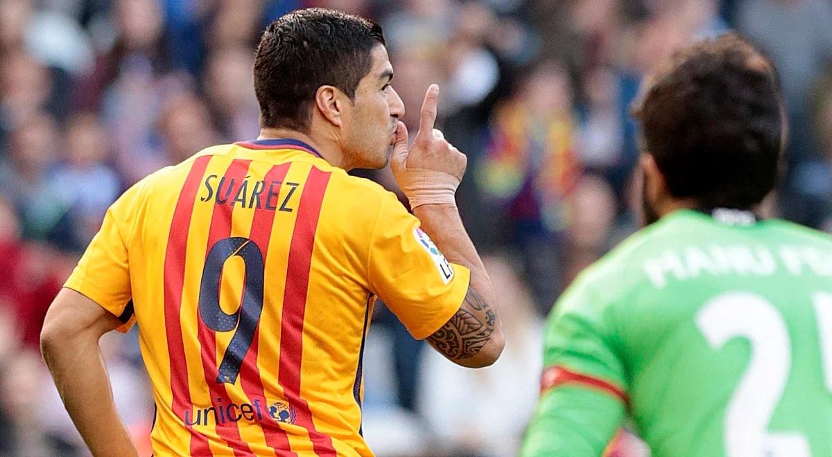 Primera Division: wielki mecz Luisa Suareza i Barcelony. Deportivo doszczętnie rozbite