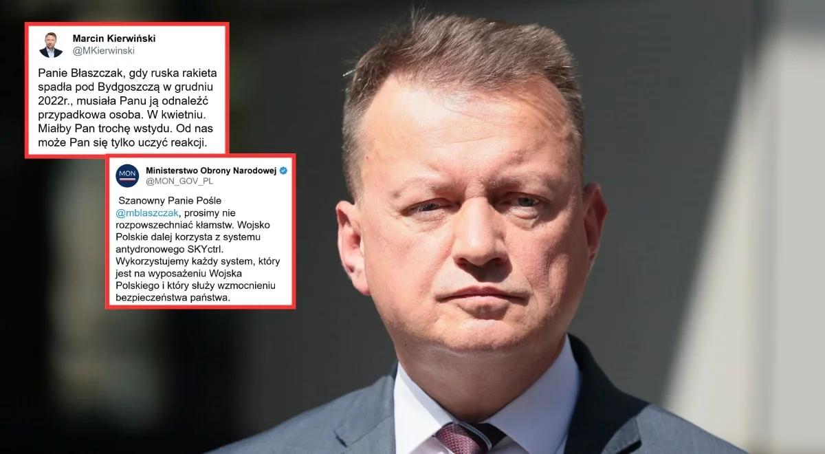 MON i Kierwiński odpowiadają Błaszczakowi. "Miałby Pan trochę wstydu"